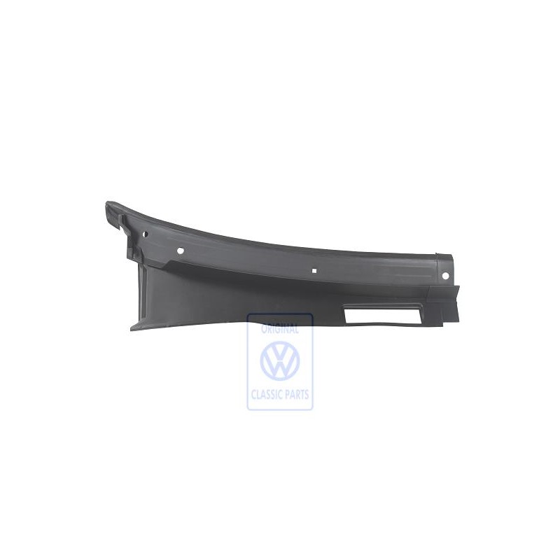 VW Original Deflector Agua Negro Satinado - 1H1819416B B41