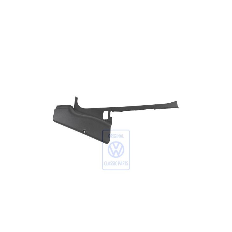 VW Original Guarnecido Pilares A Negro Satinado - 1H1863483A B41
