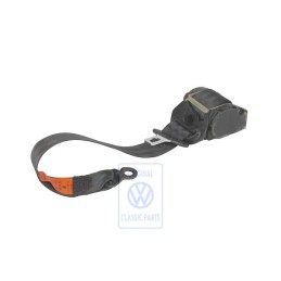 VW Original Cinturon Segur. Tres Puntos Negro Satinado - 1H9857805A B41