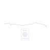 VW Original Tubo De Freno De S. Hidraulico Al Latiguillo Del Freno - 1J0614741K