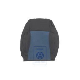 VW Original Tapizado Respaldo Tejido Con Bolsa Azul/Negro - 1J0881805QGKMD