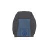 VW Original Tapizado Respaldo Tejido Con Bolsa Azul/Negro - 1J0881805QGKMD
