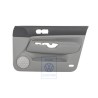 VW Original Revestimiento Puerta (Tela) Negro/Gris Franela - 1J4867012CKHRQ