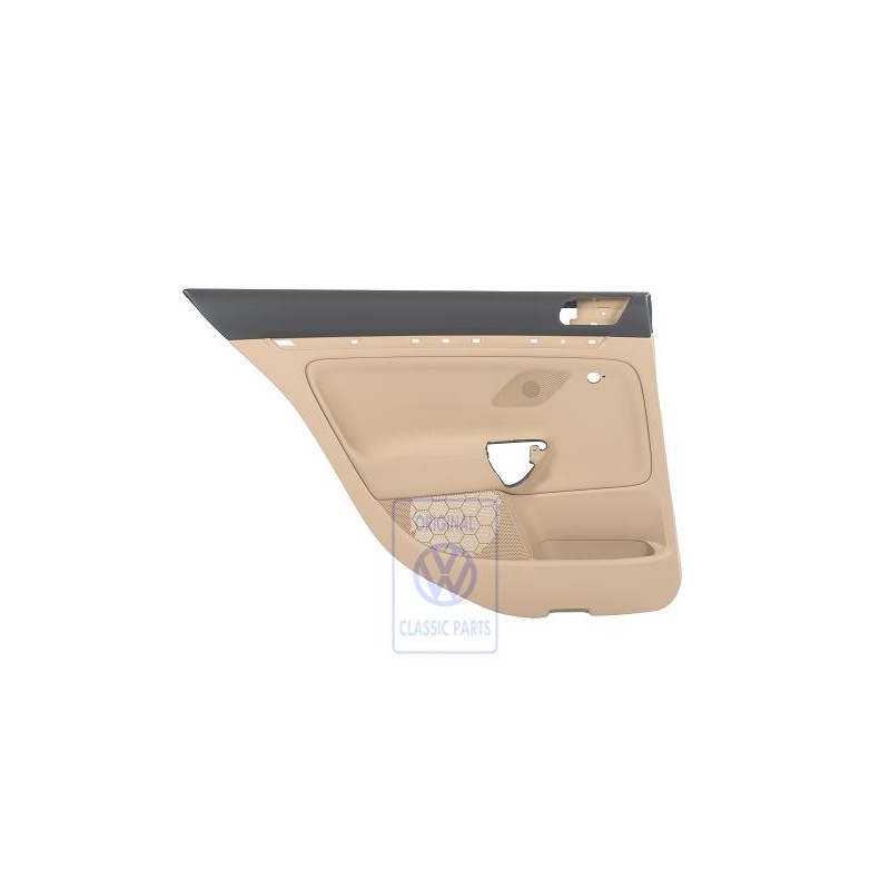 VW Original Revestimiento Puerta (Tela) Antracita/Beige Pure - 1K6867211CNRDH