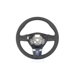 VW Original Volante Multifuncion (Cuero) Negro - 561419091J E74