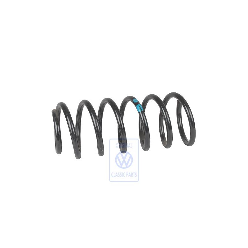 VW Original Muelles Helicoidales 2 Trazos Color - 6K0411105E 955