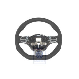 VW Original Volante Multifuncion (Cuero) Negro/Artgrey - 6R0419091M ASZ