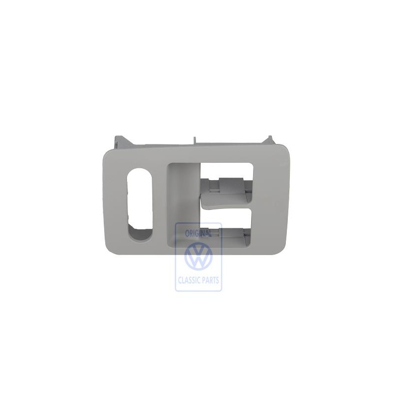 VW Original Recubrimiento P. Conmutador Gris Franela - 6X1959549A 7DE