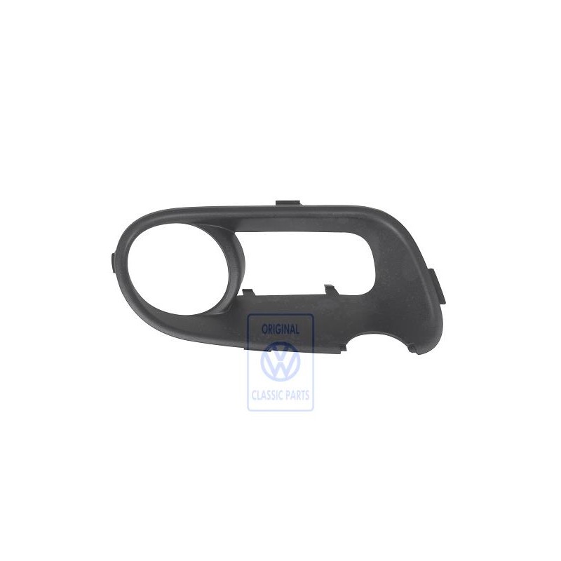 VW Original Caja Conduccion De Aire Negro Satinado - 7L6853663F 9B9