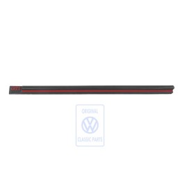 VW Original Moldura Embellec. Parachoques Plata Titanio-Oscuro - 867853981 3ZZ