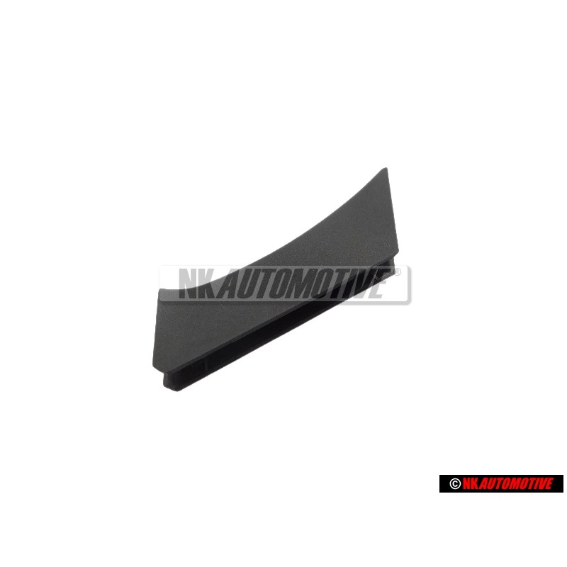 VW Original Tapa Protectora Negro Satinado - 1H6807245 01C