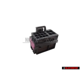 VW Original Caja De Contactos Planos Con Bloqueo De Contacto - 6Q0937713