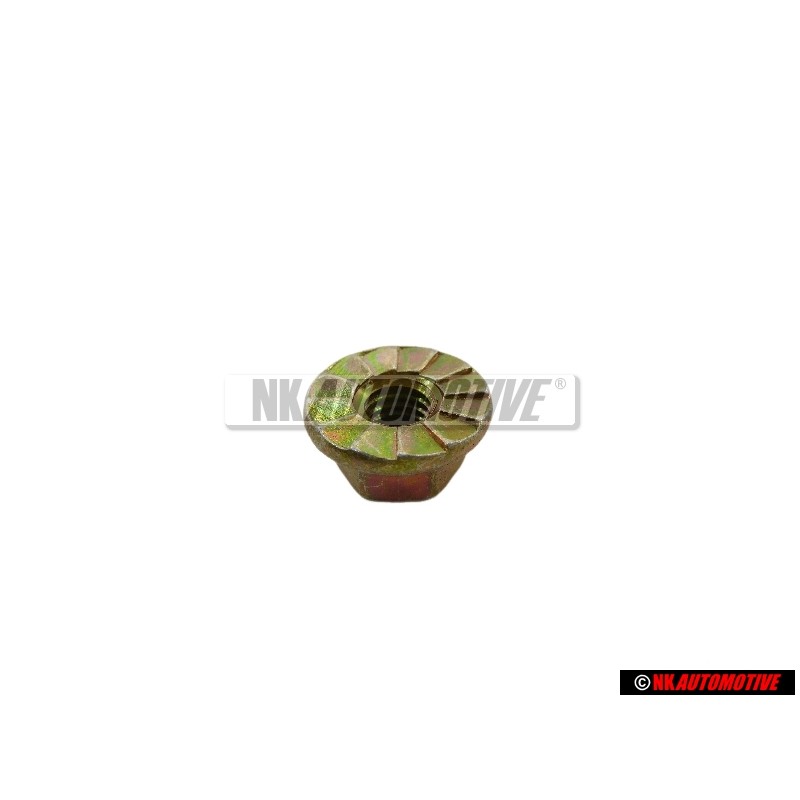 VW Original Tuerca De Collar Hexagonal, Autoasegurante - N 90744601