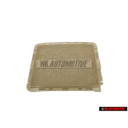 VW Original Recubrimiento Altavoz Beige Crema - 6Q4868150 3PT