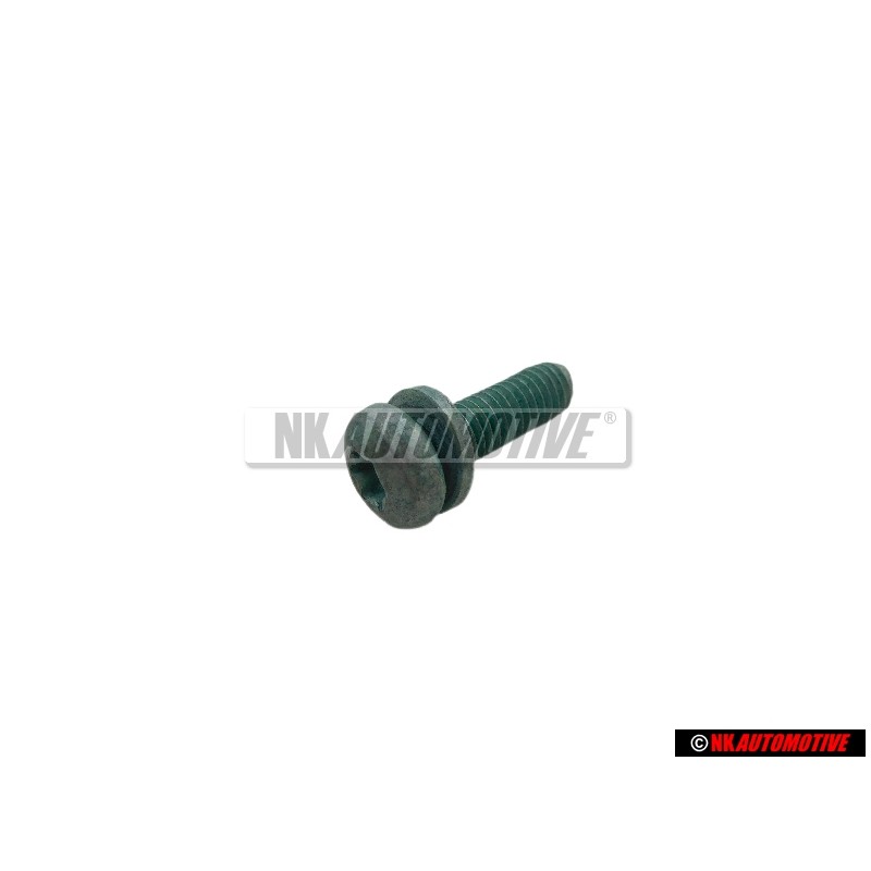 VW Original Tornillo Alomado Hex.Int. Red. Combin. 