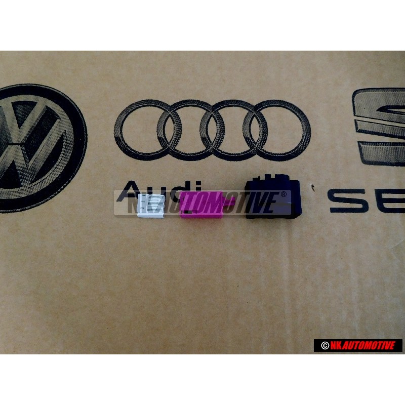 VW Original Caja Contacto Plano Con Guardapolvos - 4B0972571