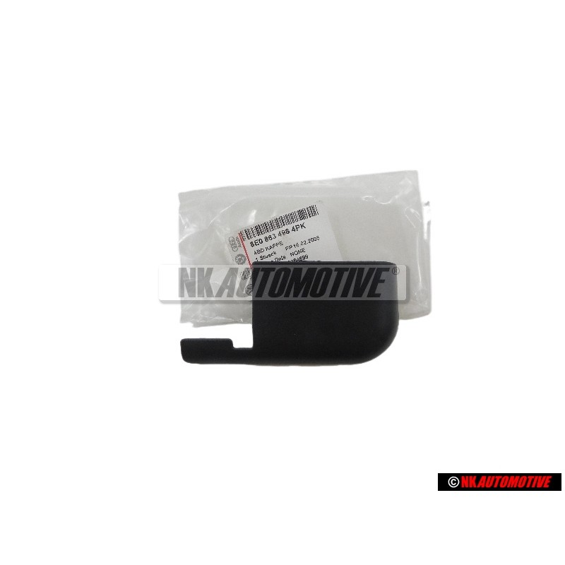 Audi Original Tapa Protectora Soul Negro - 8E0863498 4PK