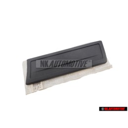 VW Original Tapa Enchufable Negro Satinado - 3C9867463A 9B9