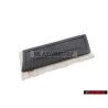 VW Original Tapa Enchufable Negro Satinado - 3C9867463A 9B9