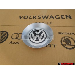 VW Original Tapacubo Cromo Brillante/Gris Dolomita - 3D0601149D GRB