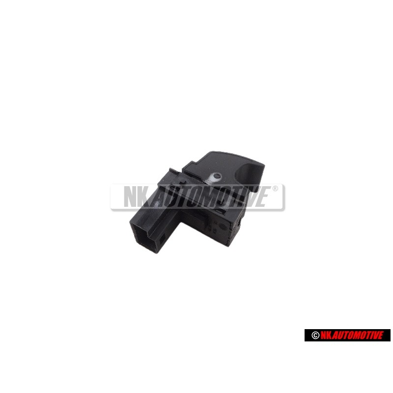 VW Original Pulsador Para Accionamiento Capo Trasero Negro - 7E5959831 3X1