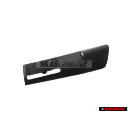 VW Original Cubierta Negro Satinado - 7H0843187A 9B9