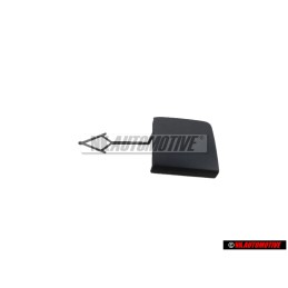 Audi Original Cubierta para argolla remolque cromo mate oscuro - 81A807441B RU6