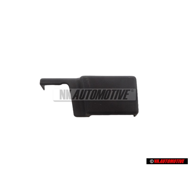 Audi Original cubierta p. perfil guia negro satinado - 8L0881349B 01C