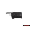 Audi Original cubierta p. perfil guia negro satinado - 8L0881349B 01C