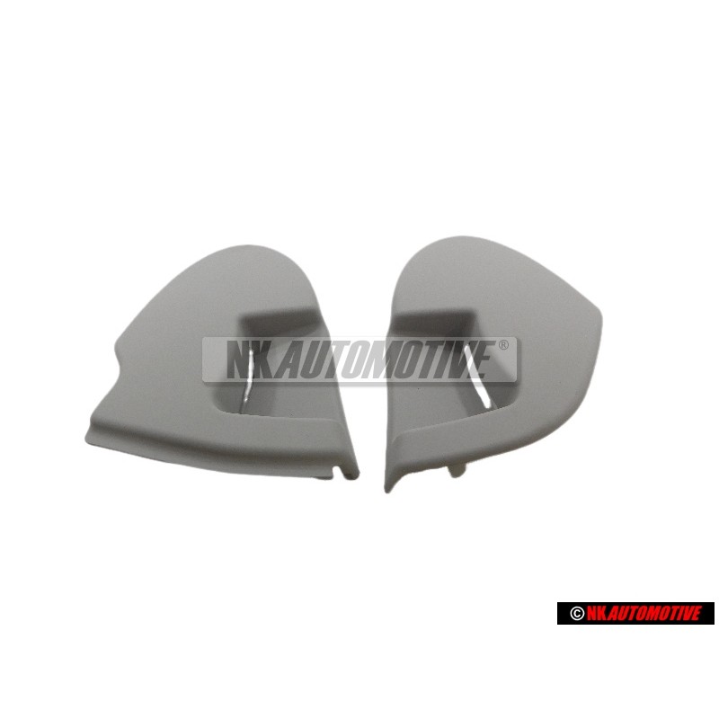 Audi Original 1 juego guarnecidos plata - 8L3881464B 9NQ