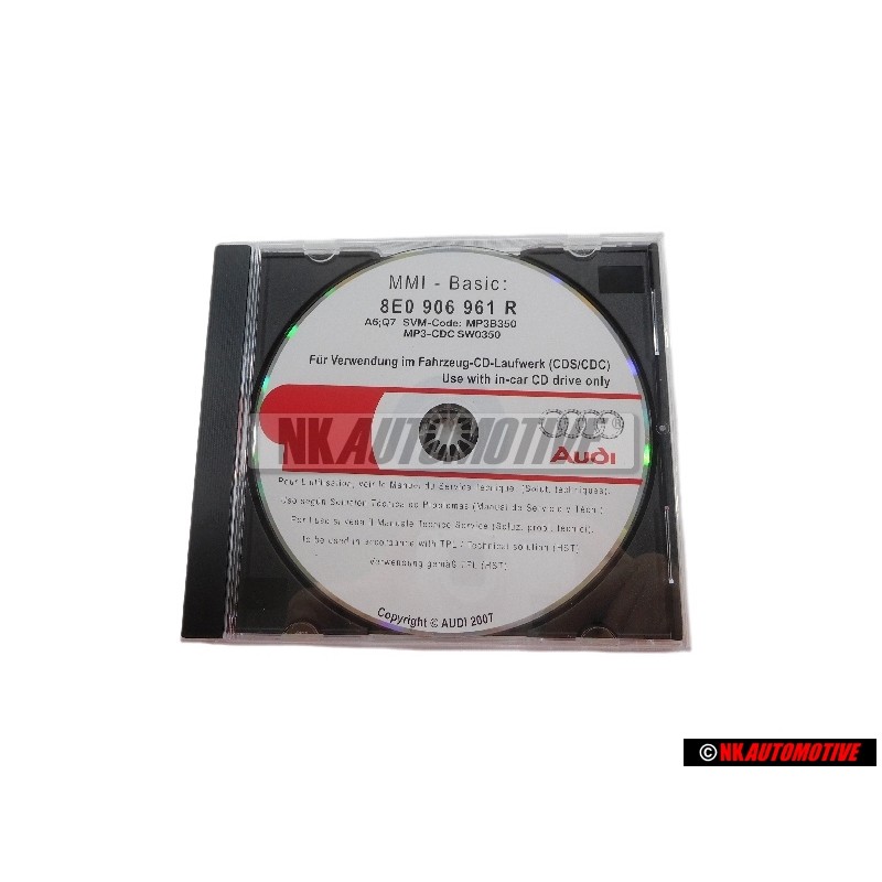 Audi Original CD-Rom para adaptacion softw. 