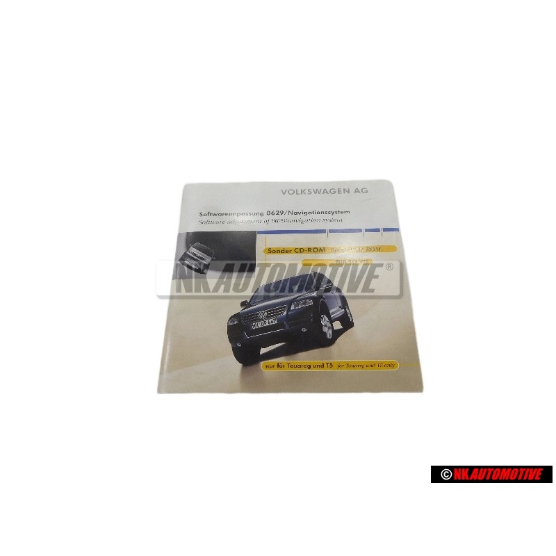 VW Original Cd-Rom Para Adaptacion Softw. 