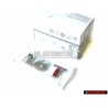 VW Original 1.8T Trasero Rotulo Insignia Emblema Cromo Rojo - 1J0853675AGGQF