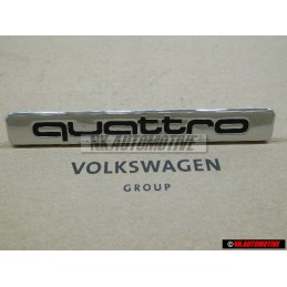 Audi Original QUATTRO Frente Rotulo Insignia Emblema Cromo - 8L0853682 2ZZ