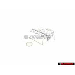 VW Original Anillo Junta - N 0138128