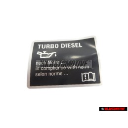 VW Original Adhesivo - 059010163K