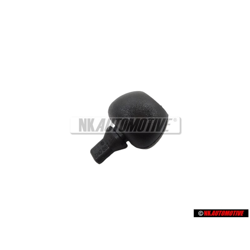 VW Original Tope Elastico Negro Satinado - 6N0867815 01C