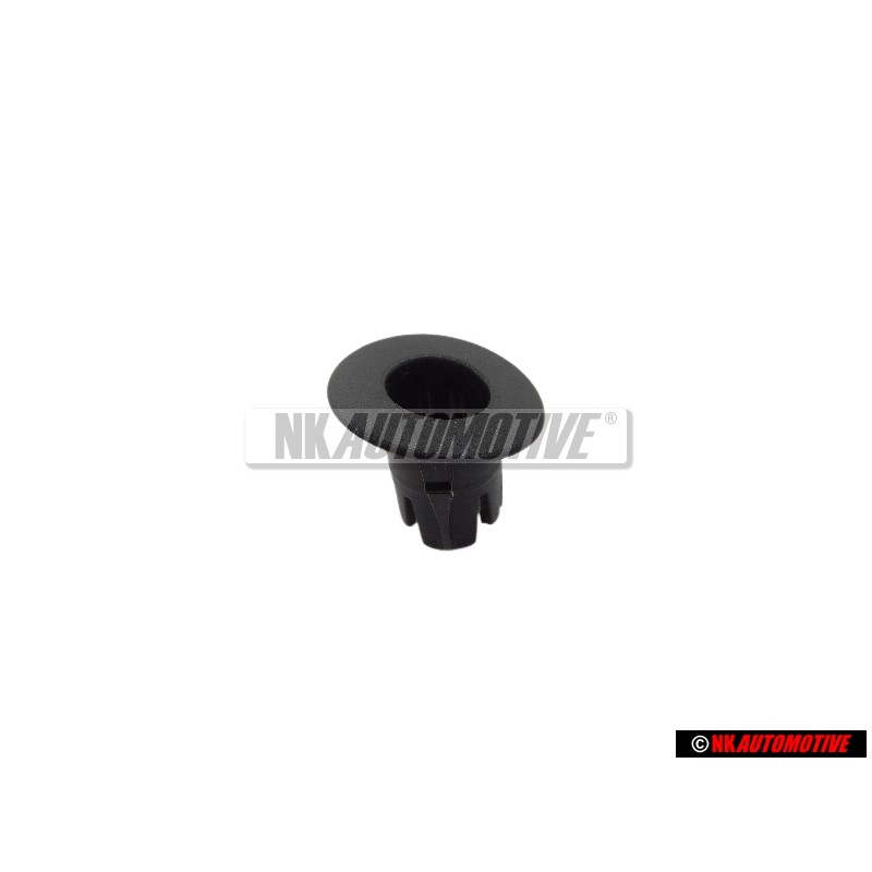 VW Original Guia P. Boton Negro Satinado - 6Q6867109C 9B9