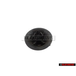 VW Original Tope Elastico Negro Satinado - 867807176 01C