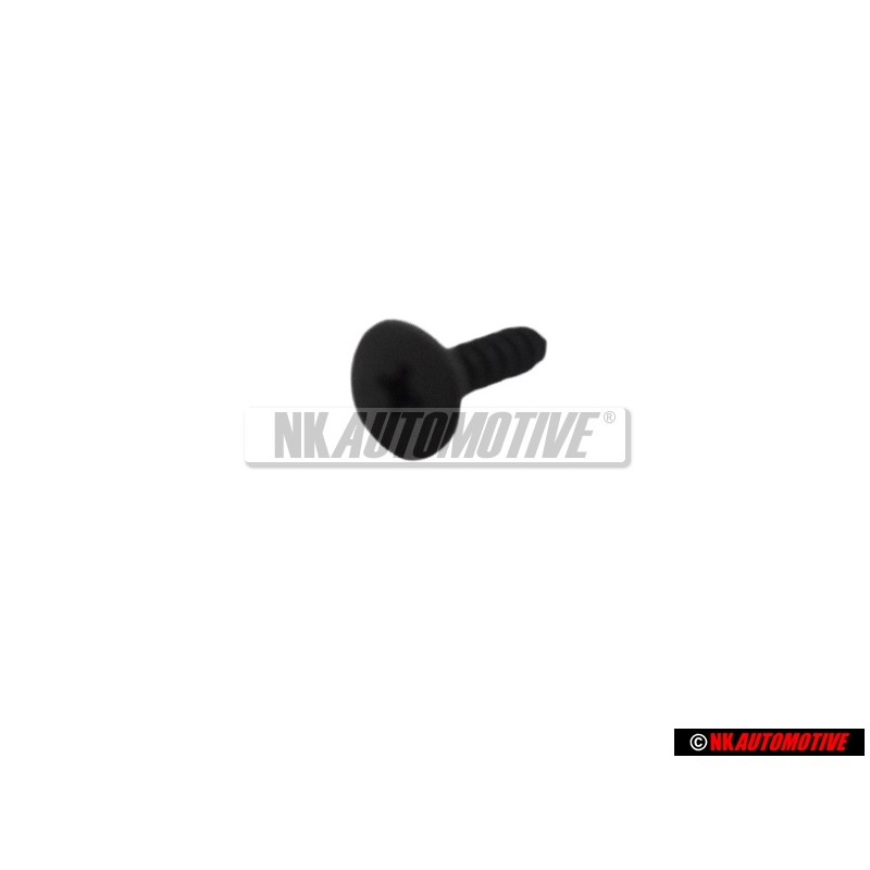 VW Original Tornillo Alomado Negro Satinado - N 90838001B41