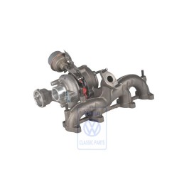 VW Original Colector De Escape Con Turbo Compresor De Gases - 038253056F
