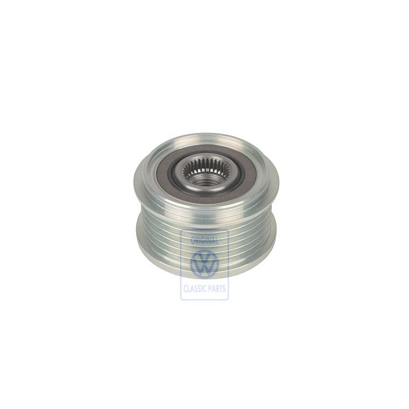VW Original Polea Nervada Con Pinon Libre Y Caperuza De Proteccion - 038903119AC