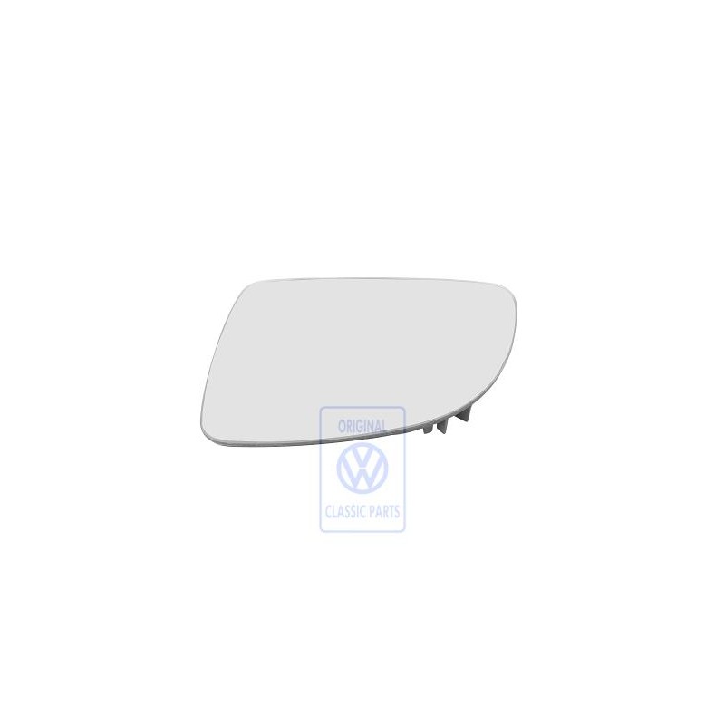 VW Original Cristal Espejo Convexo Con Placa Soporte - 1C2857521D