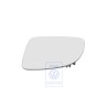 VW Original Cristal Espejo Convexo Con Placa Soporte - 1C2857521D