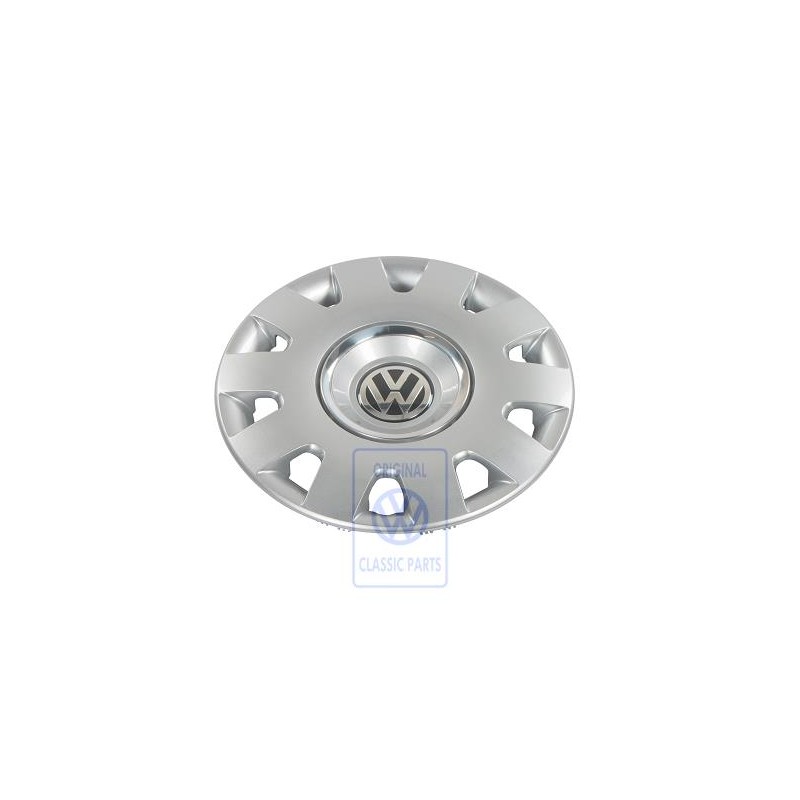 VW Original Tapacubos Plata Brillante/Gris Dolomita - 1J0601147ADMFX