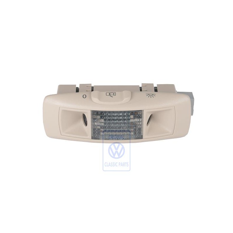 VW Original Lampara Lectura Con Sensor Ultrasonido Beige Claro - 1J0951172F 8YS