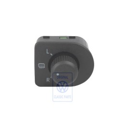 VW Original Interruptor Para Retrovisor Exterior Regulable - 1J1959565B 01C