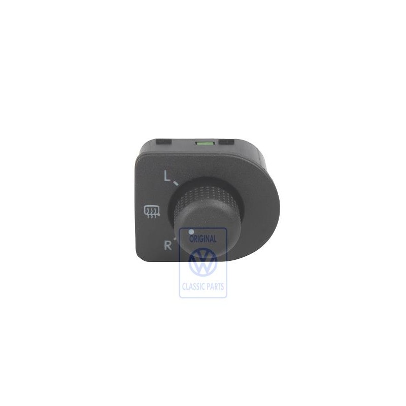 VW Original Interruptor Para Retrovisor Exterior Regulable - 1J1959565B 01C