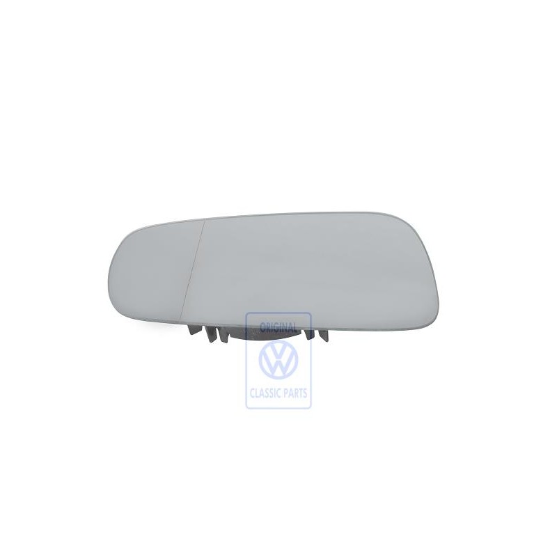 VW Original Cristal Espejo Esferico-Gran Angular Con Placa Soporte - 1J2857522