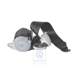 VW Original Cinturon Seguridad Tres Puntos Con Automatico Negro - 1J9857806D HCP